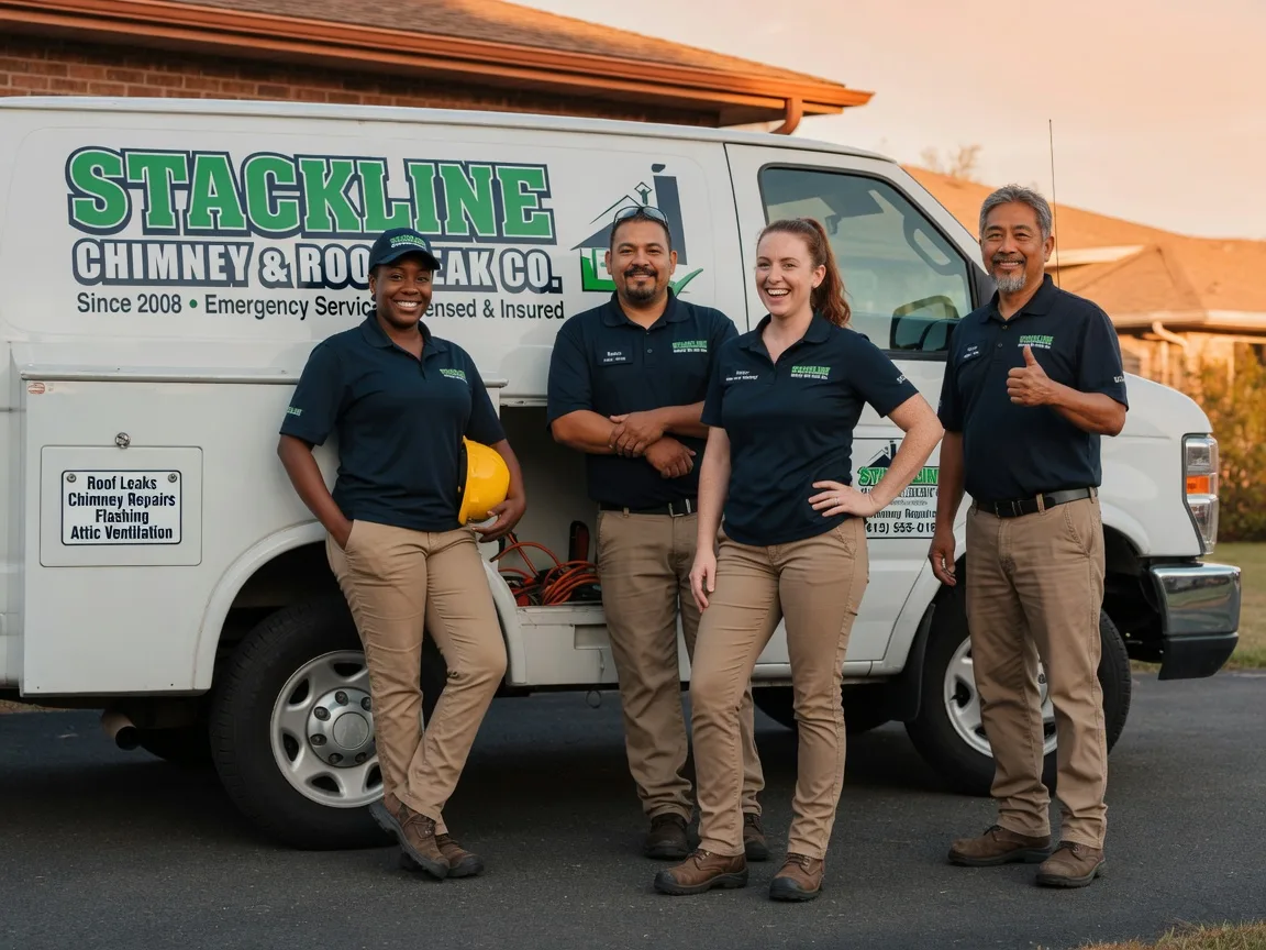 Chimney flashing repair company in Bowmansville, NY